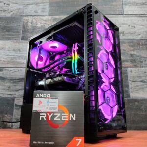 CRYSTAL DELUXE PCMR - AMD RYZEN 7 5700X & RTX 4060 8GB