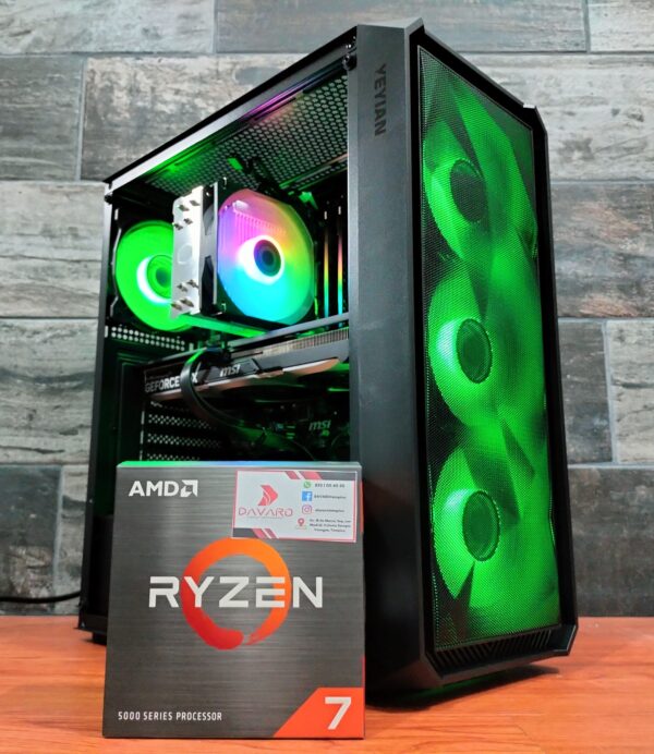 Barbarian LANCER PCMR - AMD RYZEN 7 5800X & RTX 4060TI 8GB - Imagen 3