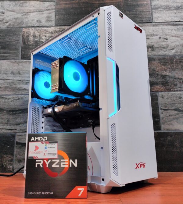 Snow BARBARIAN PCMR - AMD RYZEN 7 5800X & RTX 4060 8GB - Imagen 2