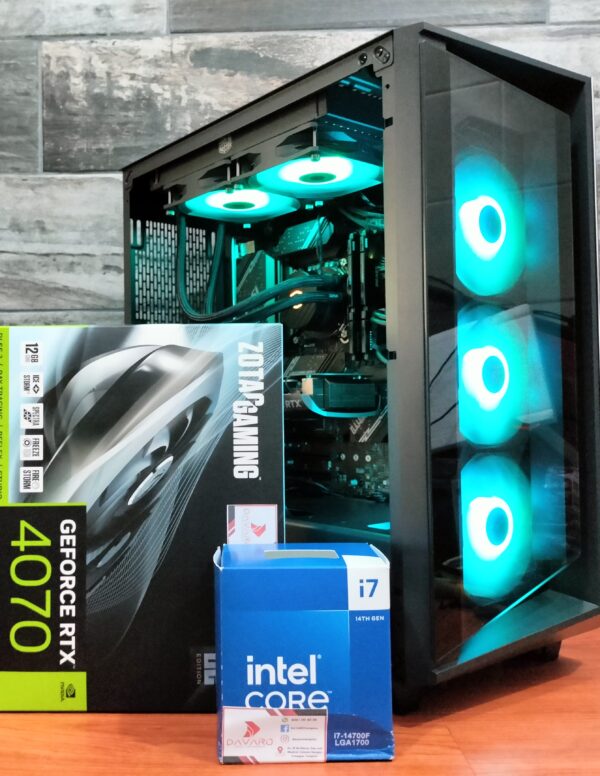 Spartan STARLIGHT PCMR - INTEL CORE i7 14700F & RTX 4070 12GB