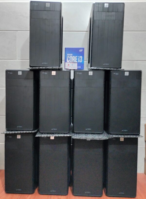 Pack DE 10 COMPUTADORAS PARA ESCUELAS / CYBER – INTEL CORE i3 10100 - Imagen 11