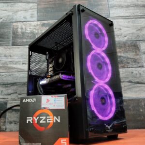 Crystal BARBARIAN PCMR - AMD RYZEN 5 5600X & RTX 4060 8GB