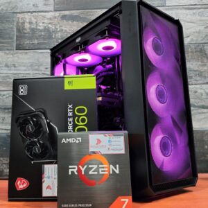 BLACK LANCER PCMR - AMD RYZEN 7 5700X & RTX 4060 8GB