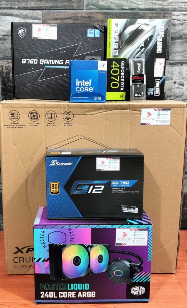 Spartan STARLIGHT PCMR - INTEL CORE i7 14700F & RTX 4070 12GB - Imagen 12