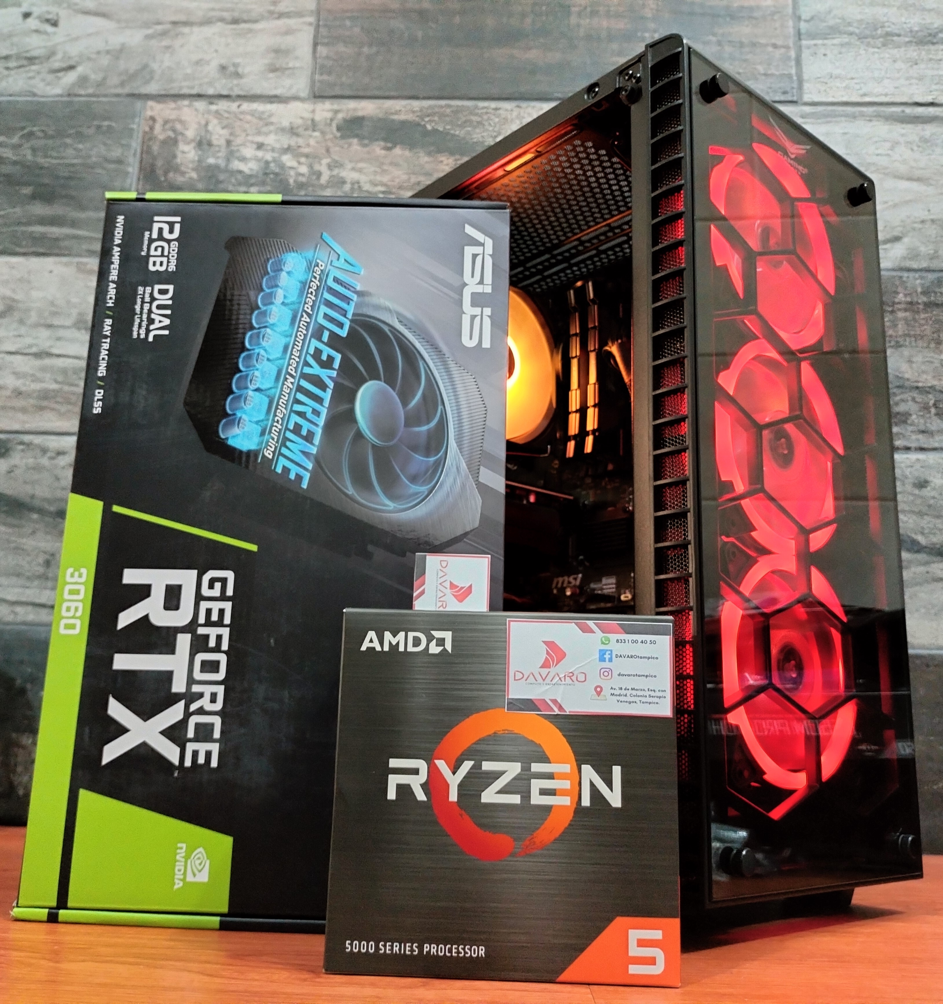 Barbarian HYDRA PCMR - AMD RYZEN 5 5600X & RTX 3060 12 GB