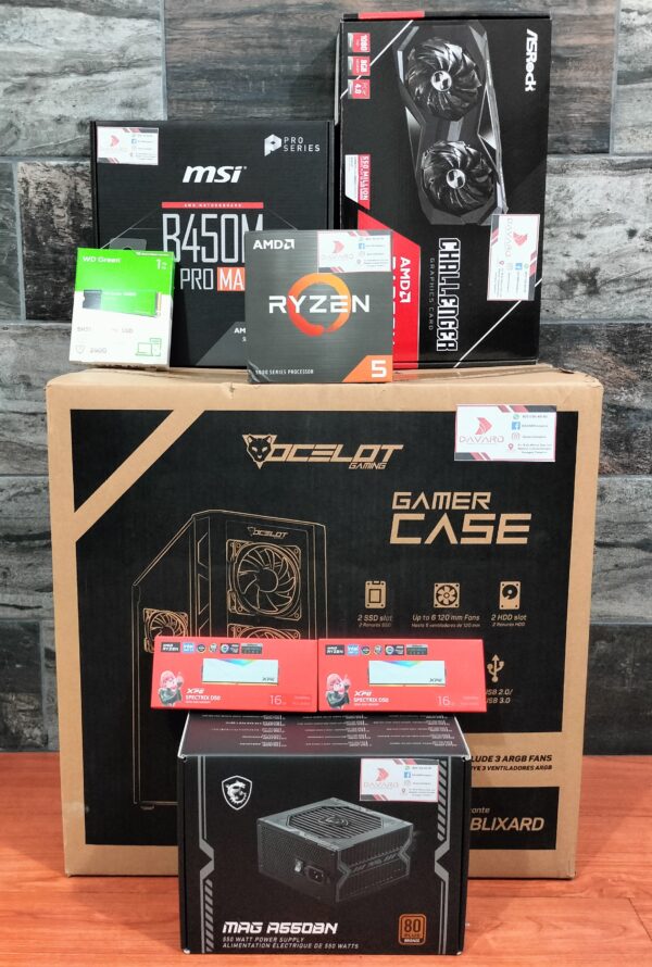 Barbarian BLIXARD PCMR - AMD RYZEN 5 5600X & RX 6600 8GB - Imagen 15