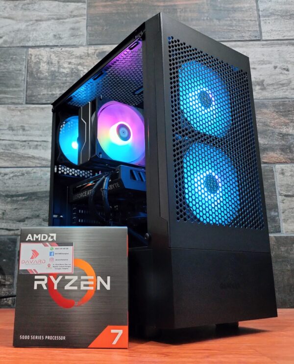 Black BARBARIAN PCMR - AMD RYZEN 7 5700X & RTX 4060 8GB - Imagen 24