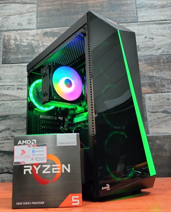 Black HUNTER PCG - AMD RYZEN 5 5600G & RX RADEON R7 - Imagen 6