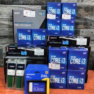 Pack DE 10 COMPUTADORAS PARA ESCUELAS / CYBER – INTEL CORE i3 10100