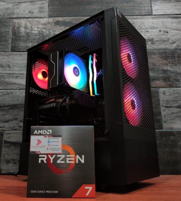 Black BARBARIAN PCMR - AMD RYZEN 7 5700X & RTX 4060 8GB - Imagen 7