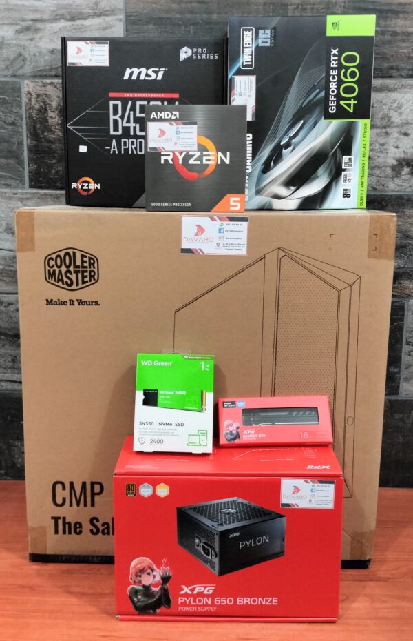 Barbarian DELUXE PCMR - AMD RYZEN 5 5500 & RTX 4060 8GB - Imagen 10