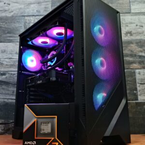 BLACK BARBARIAN PCMR - AMD RYZEN 7 9700X & RTX 5060 8GB