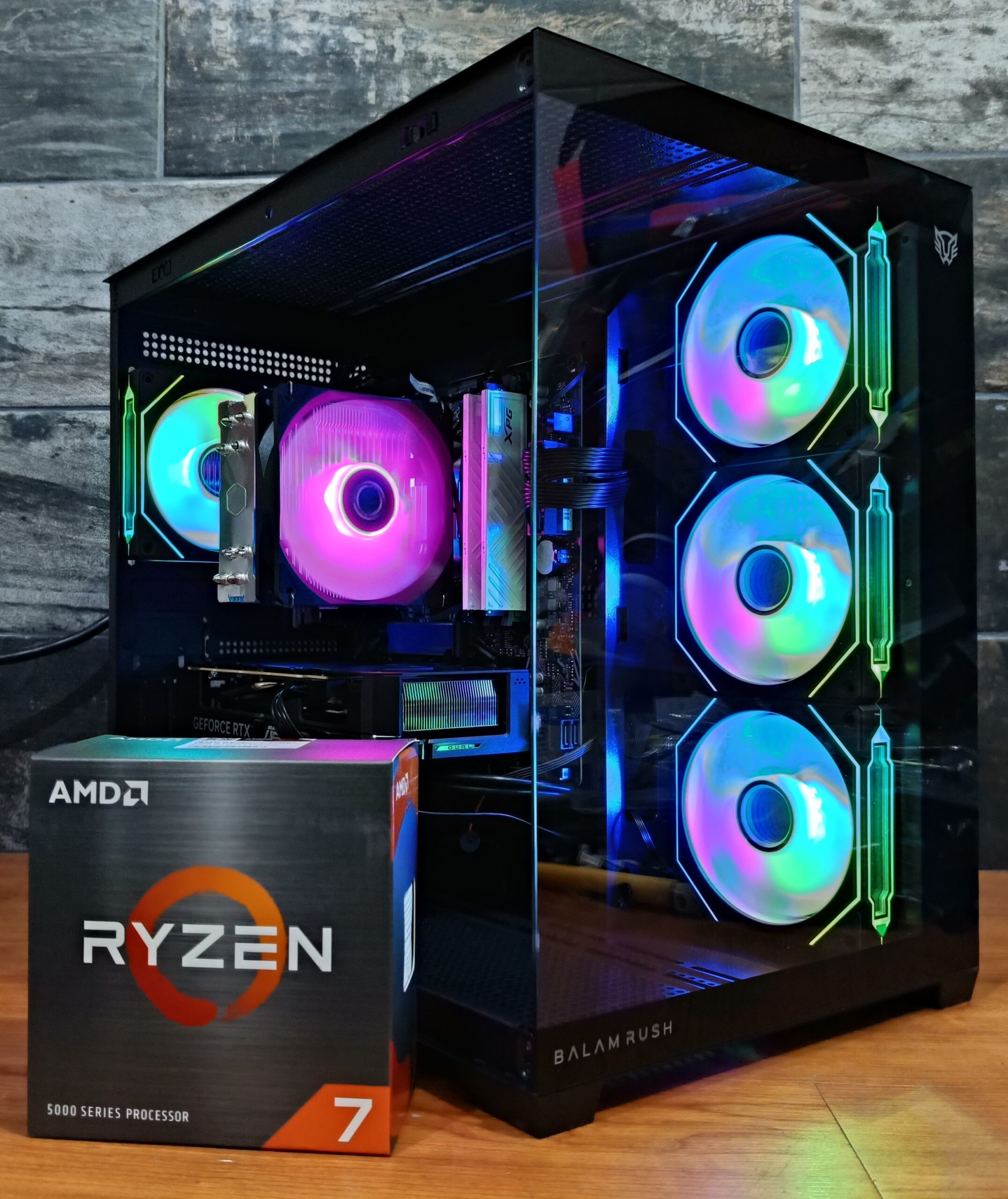 BLACK CRYSTAL PCMR - AMD RYZEN 7 5700X & RTX 5060 8GB - Imagen 16