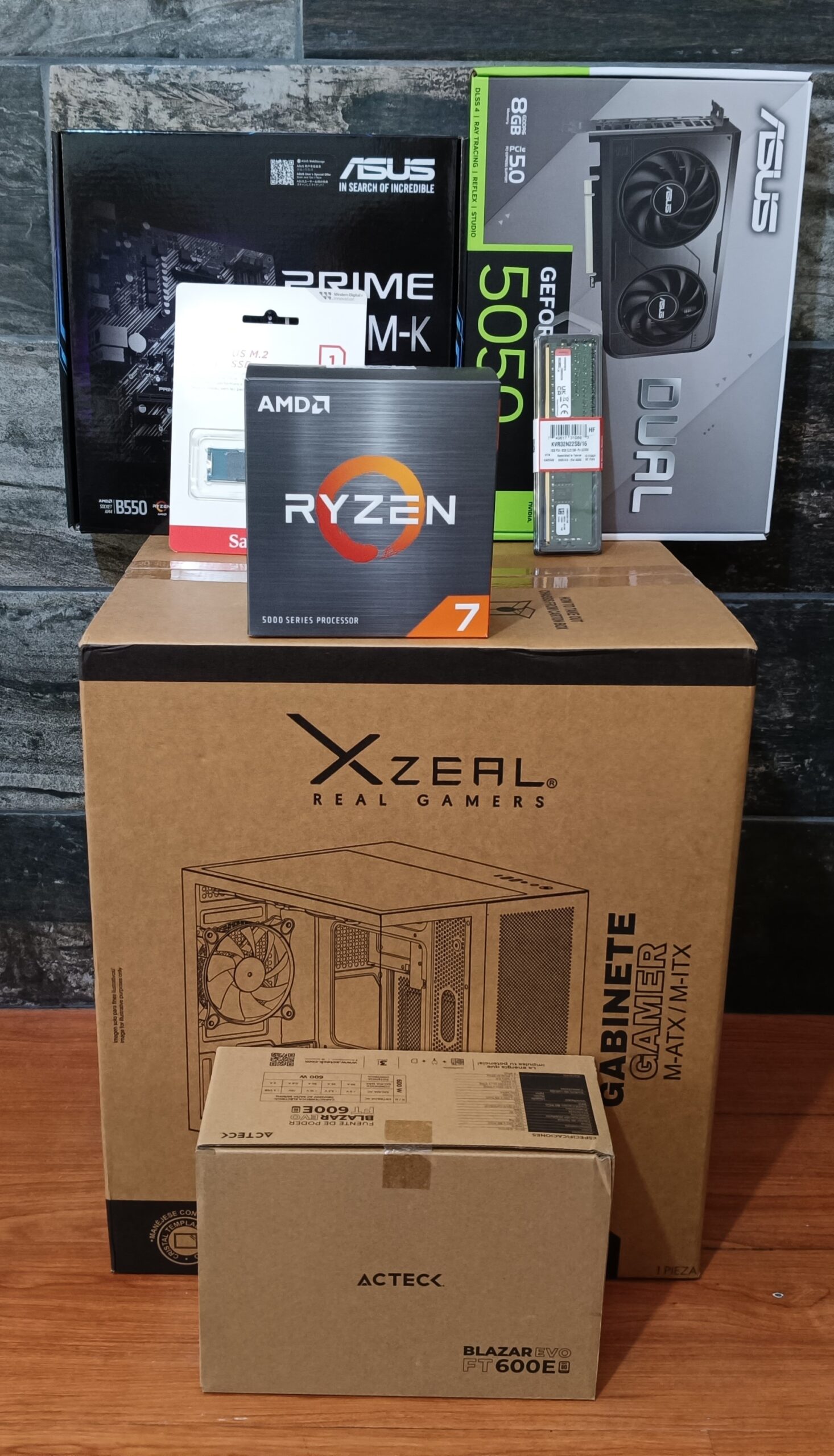STARLIGHT PCMR - AMD RYZEN 7 5700 & RTX 5050 8GB - Imagen 5
