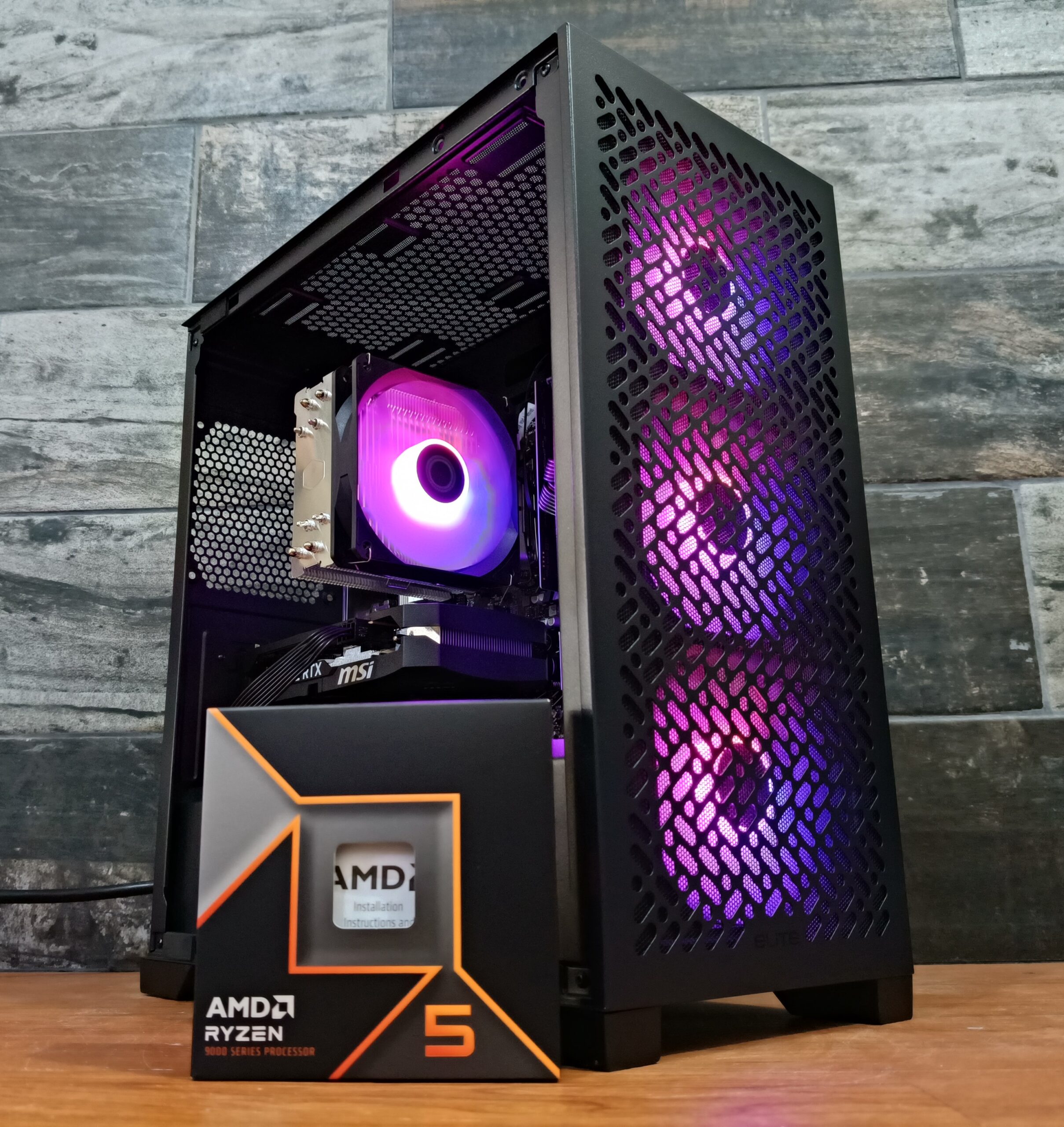 BARBARIAN AIRFLOW PCMR - AMD RYZEN 5 9600X & RTX 5050 8GB