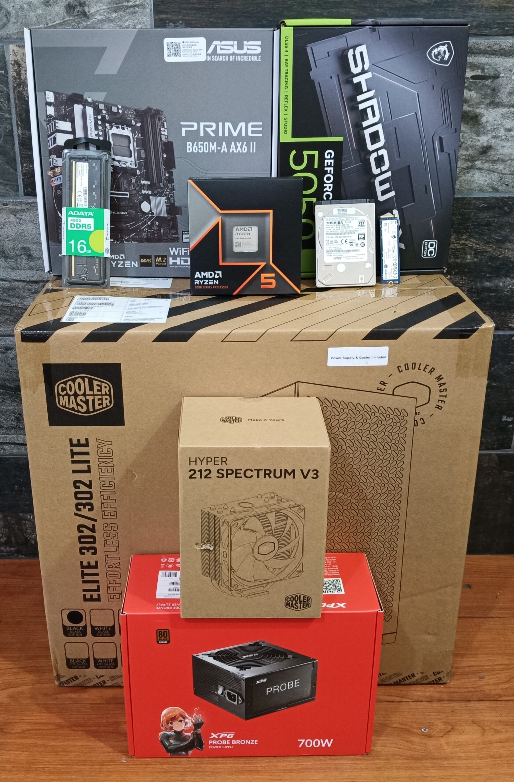 BARBARIAN AIRFLOW PCMR - AMD RYZEN 5 9600X & RTX 5050 8GB - Imagen 11