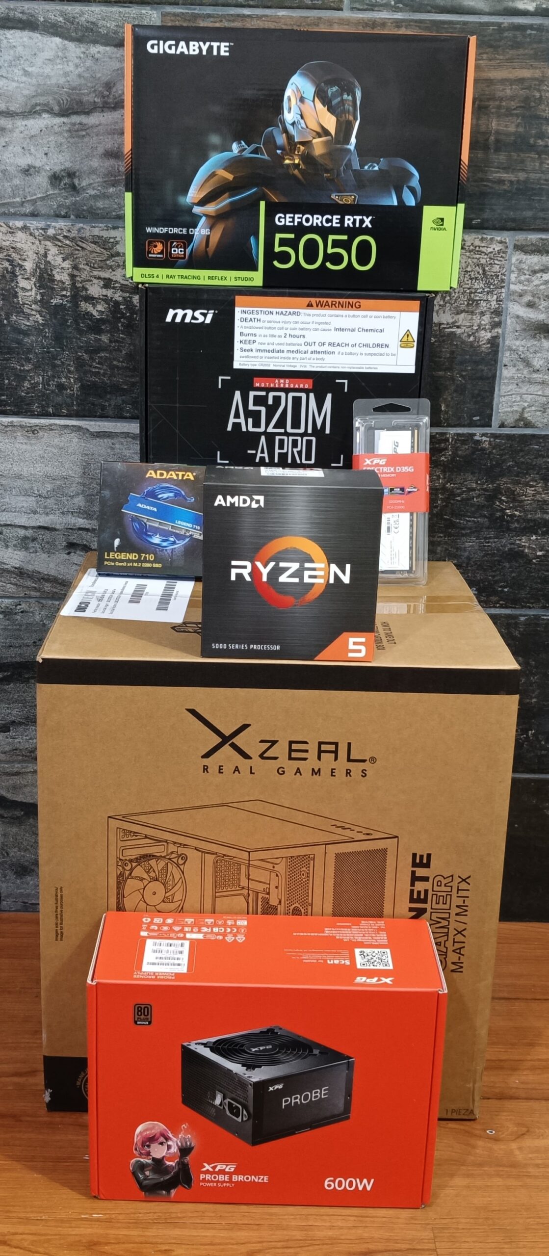BARBARIAN STARLIGHT PCMR - AMD RYZEN 5 5500 & RTX 5050 8GB - Imagen 13