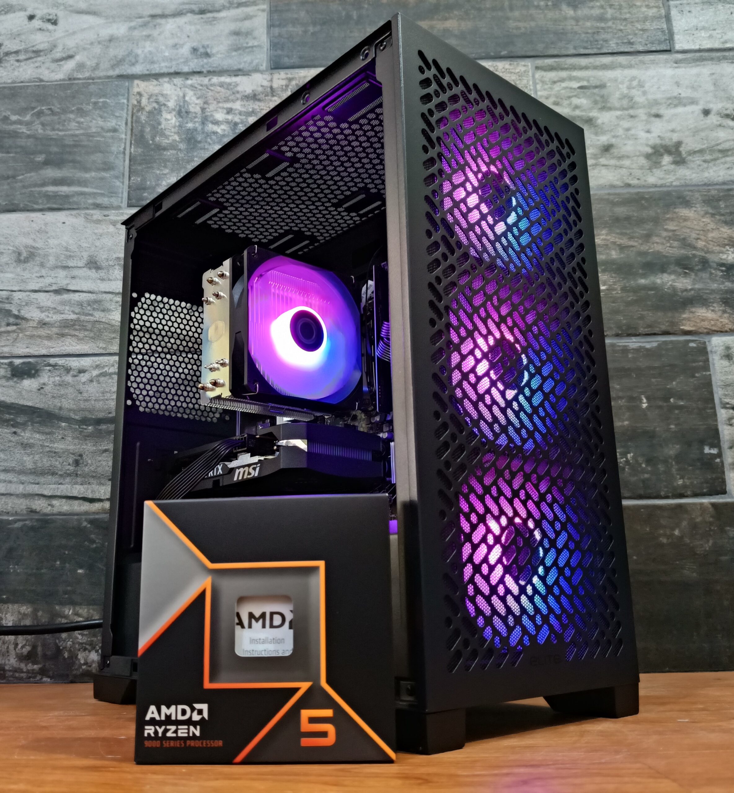 BARBARIAN AIRFLOW PCMR - AMD RYZEN 5 9600X & RTX 5050 8GB - Imagen 13