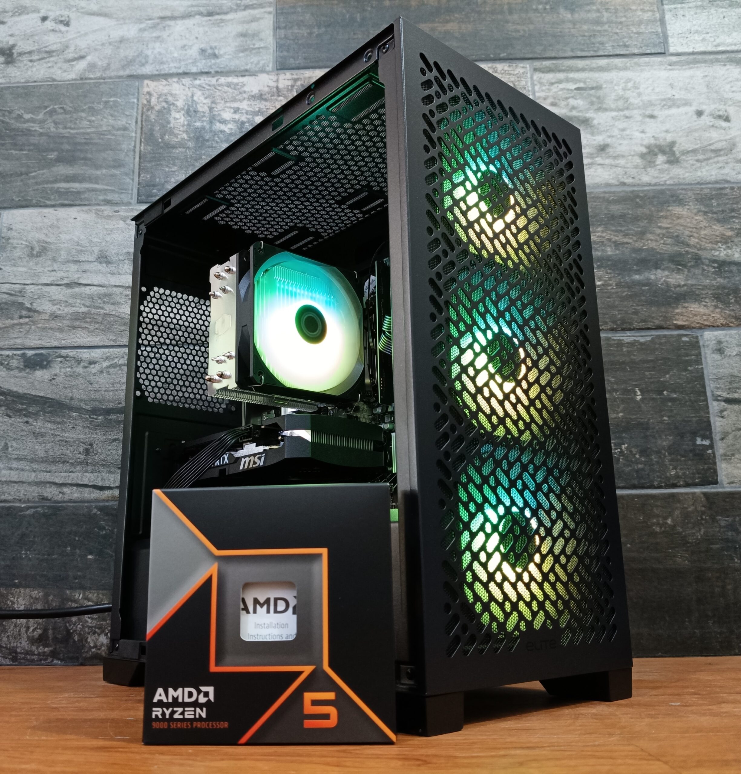 BARBARIAN AIRFLOW PCMR - AMD RYZEN 5 9600X & RTX 5050 8GB - Imagen 3