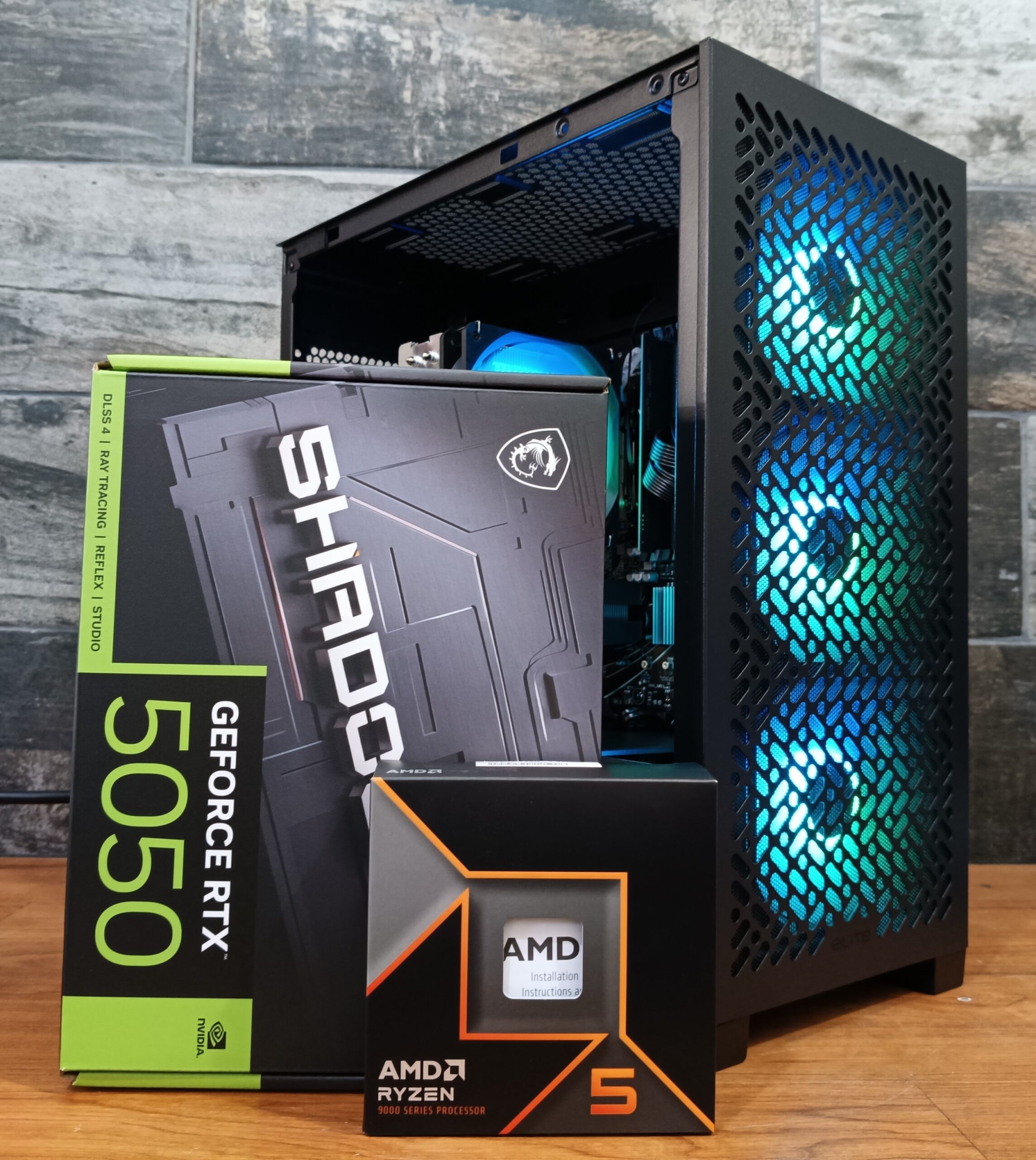 BARBARIAN AIRFLOW PCMR - AMD RYZEN 5 9600X & RTX 5050 8GB - Imagen 4