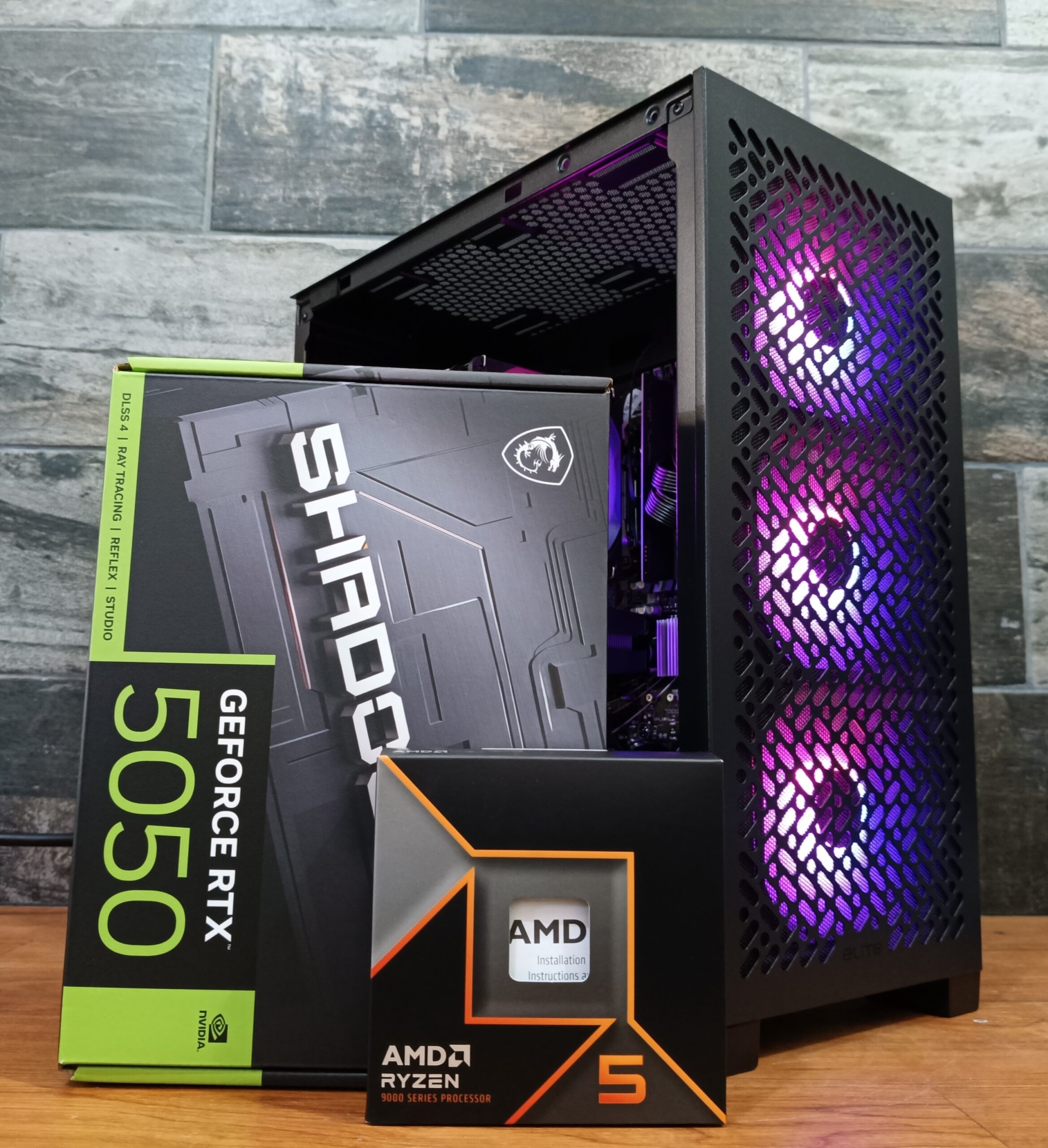 BARBARIAN AIRFLOW PCMR - AMD RYZEN 5 9600X & RTX 5050 8GB - Imagen 5