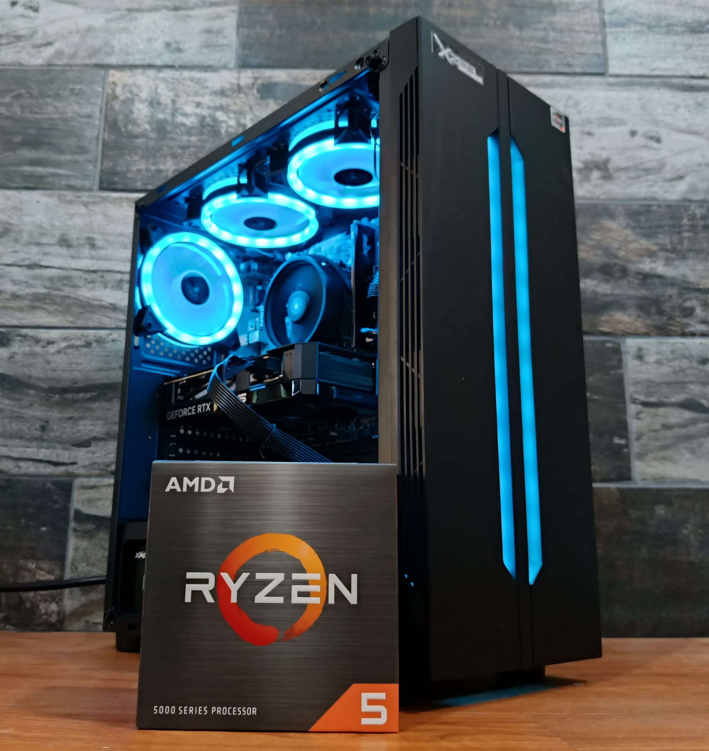 BLACK BARBARIAN PCMR - AMD RYZEN 5 5500 & RTX 5060 8GB - Imagen 2
