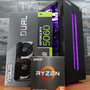BLACK BARBARIAN PCMR - AMD RYZEN 5 5500 & RTX 5060 8GB