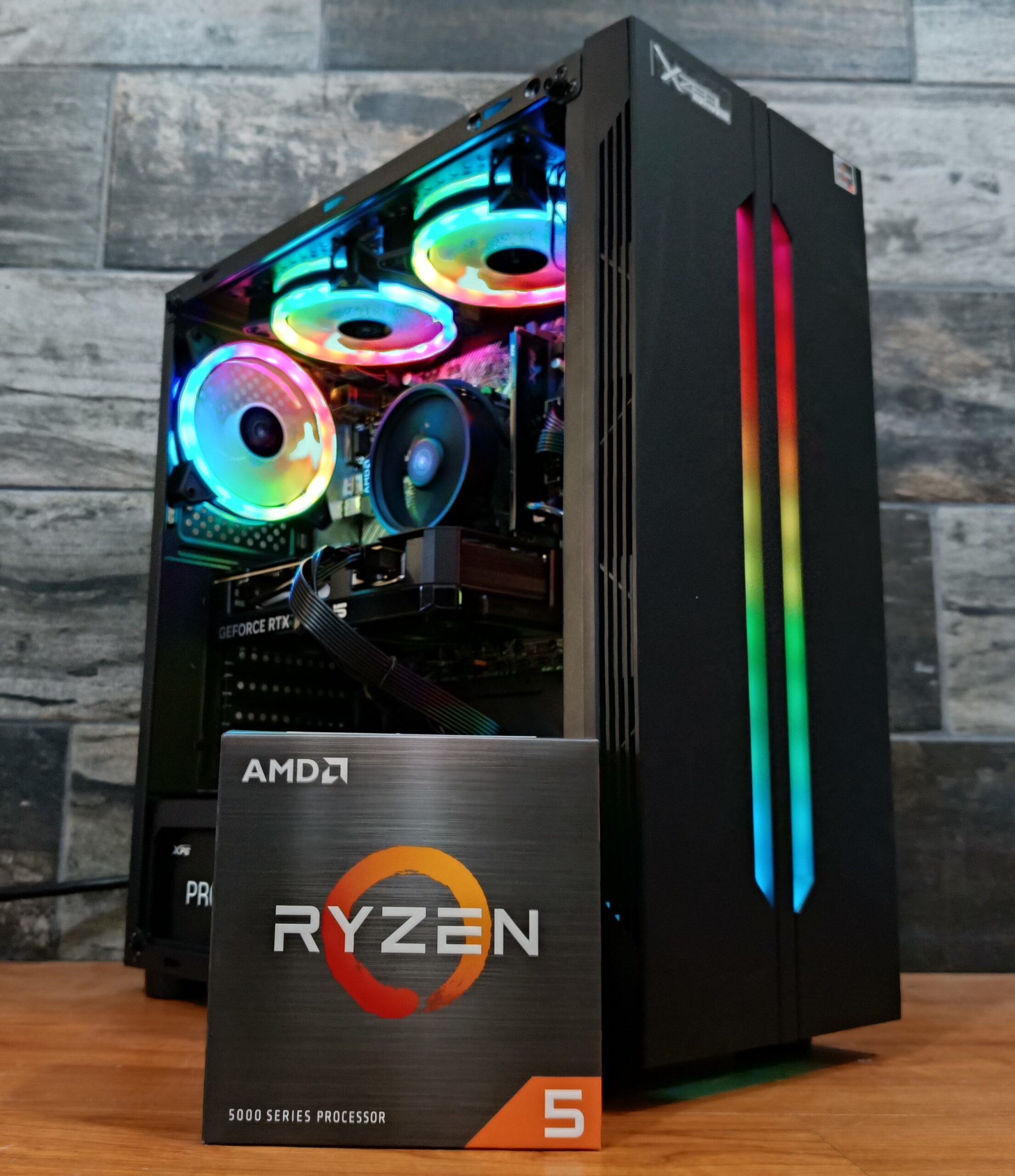 BLACK BARBARIAN PCMR - AMD RYZEN 5 5500 & RTX 5060 8GB - Imagen 6