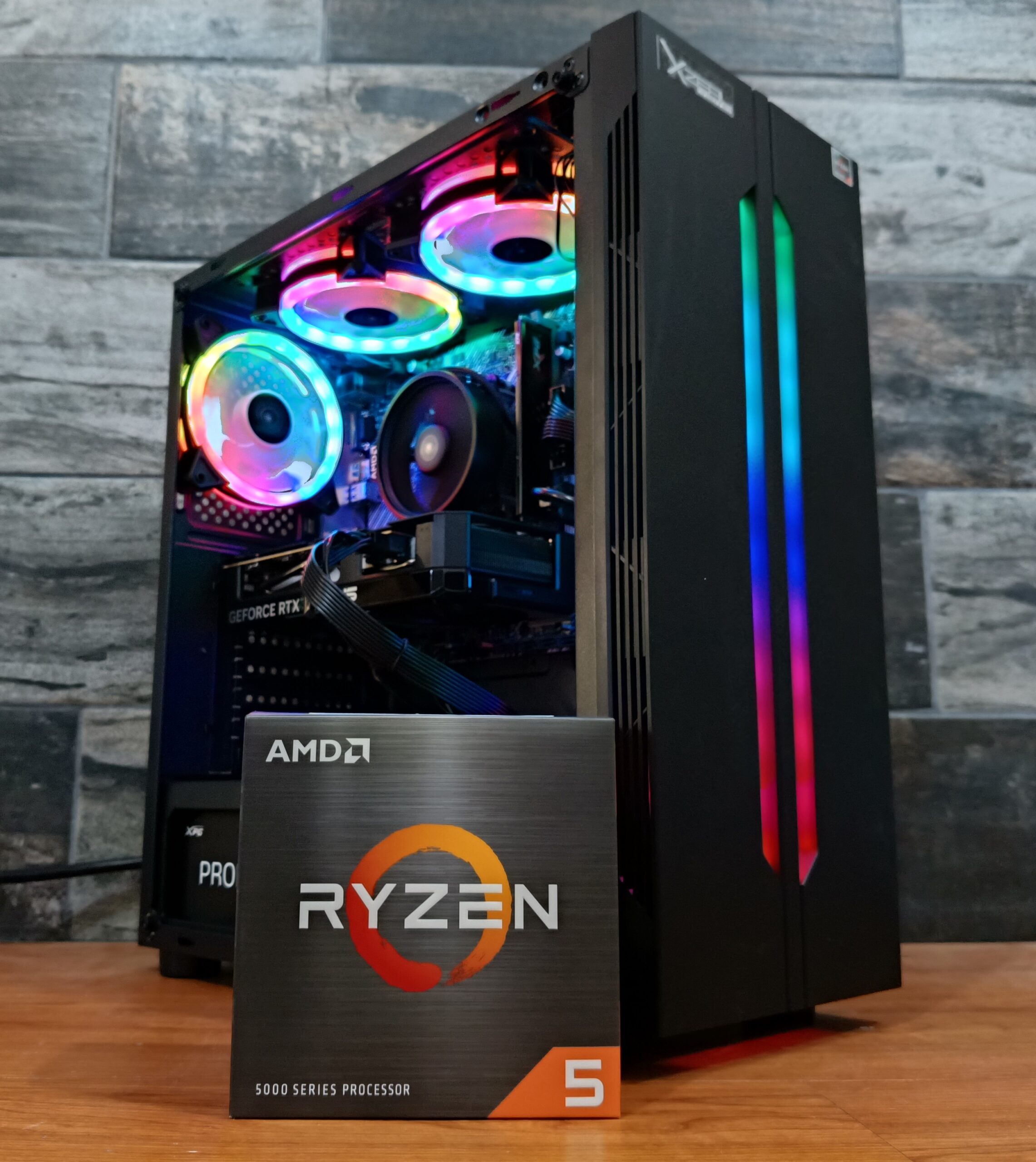 BLACK BARBARIAN PCMR - AMD RYZEN 5 5500 & RTX 5060 8GB - Imagen 8