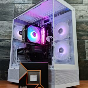 SNOW BARBARIAN PCMR - AMD RYZEN 5 9600X & RTX 5060 8GB