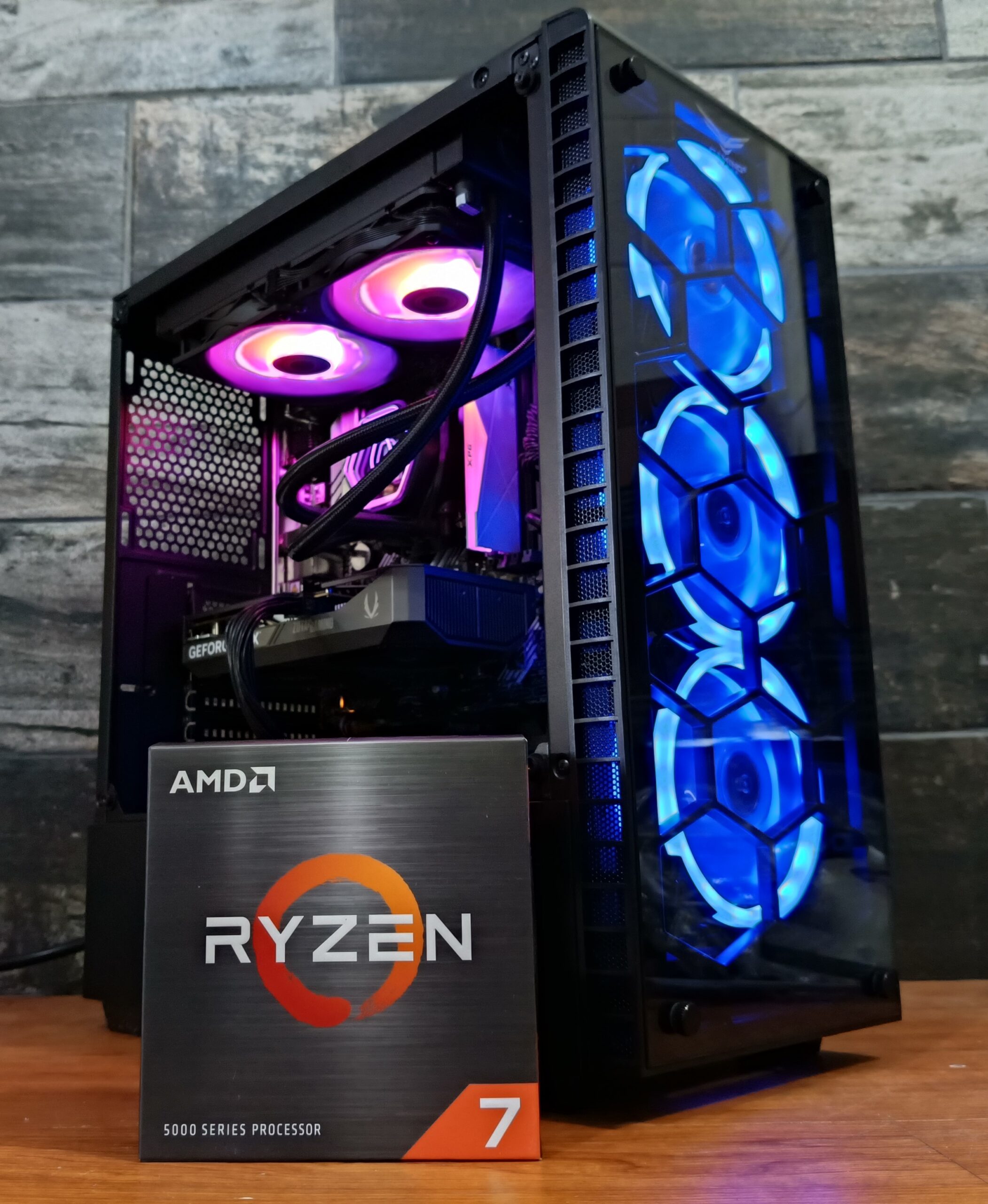 BLACK CRYSTAL PCMR - AMD RYZEN 7 5700X & RTX 5060 8GB - Imagen 12