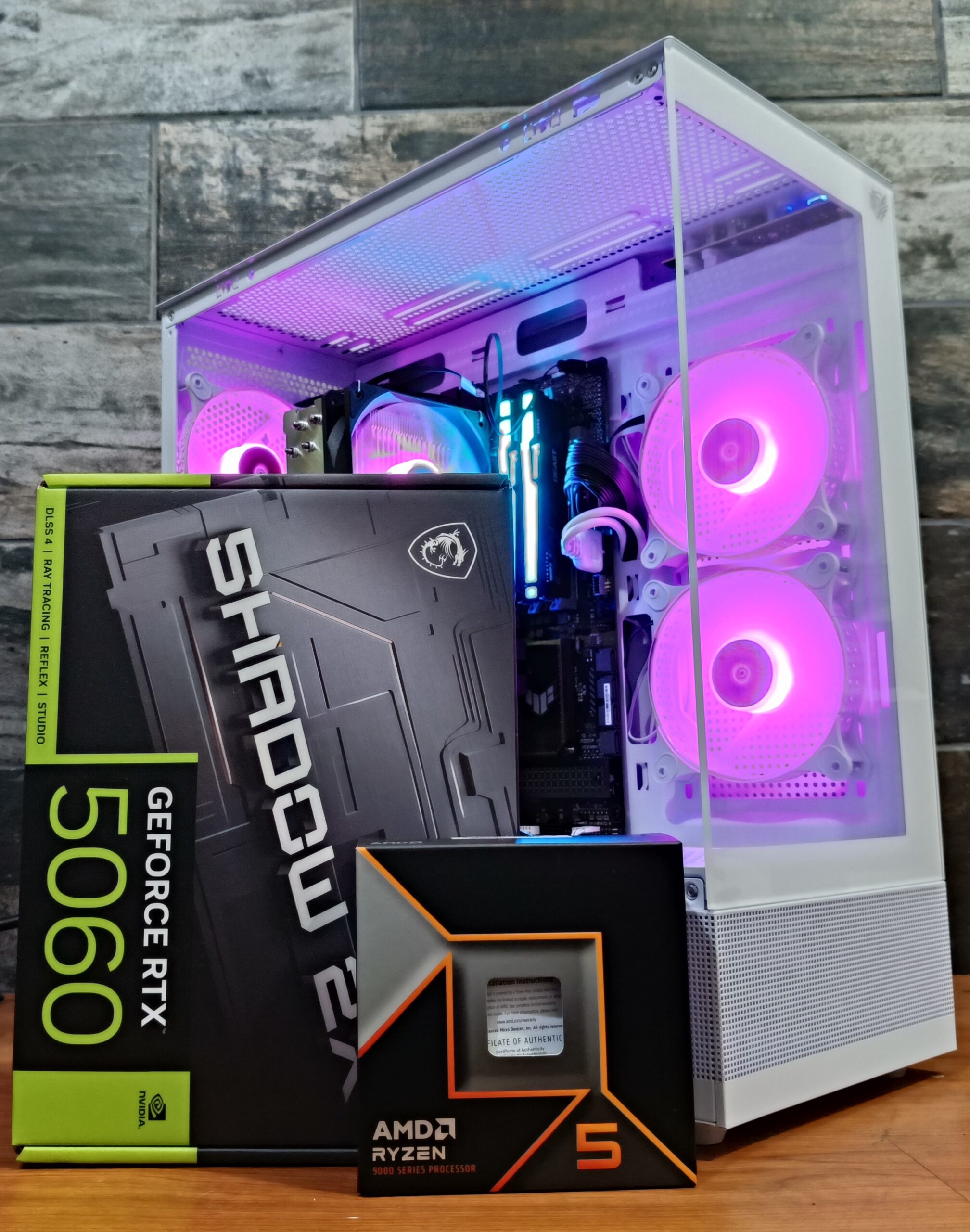 SNOW BARBARIAN PCMR - AMD RYZEN 5 9600X & RTX 5060 8GB - Imagen 16