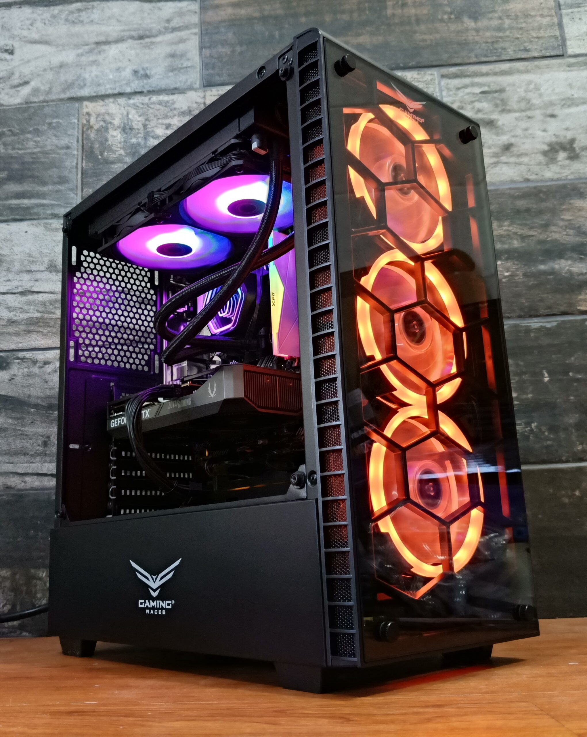 BLACK CRYSTAL PCMR - AMD RYZEN 7 5700X & RTX 5060 8GB - Imagen 3