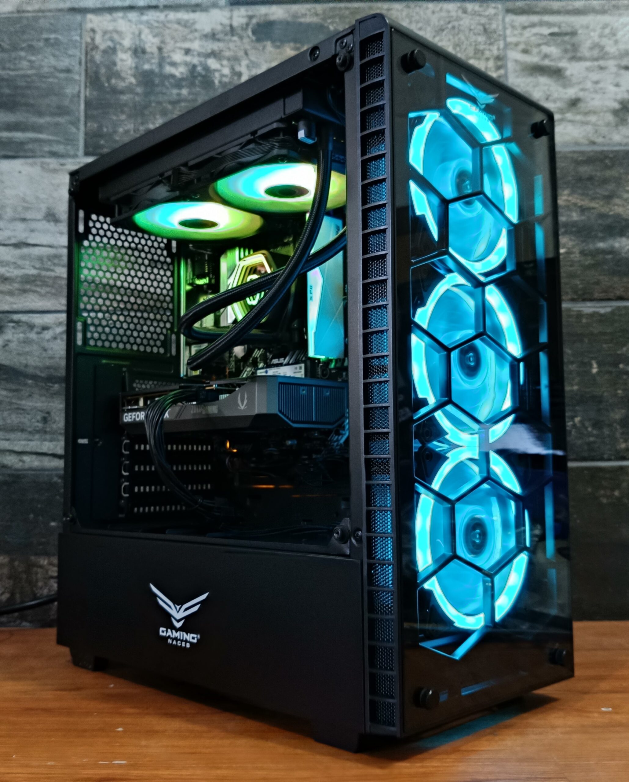 BLACK CRYSTAL PCMR - AMD RYZEN 7 5700X & RTX 5060 8GB - Imagen 4