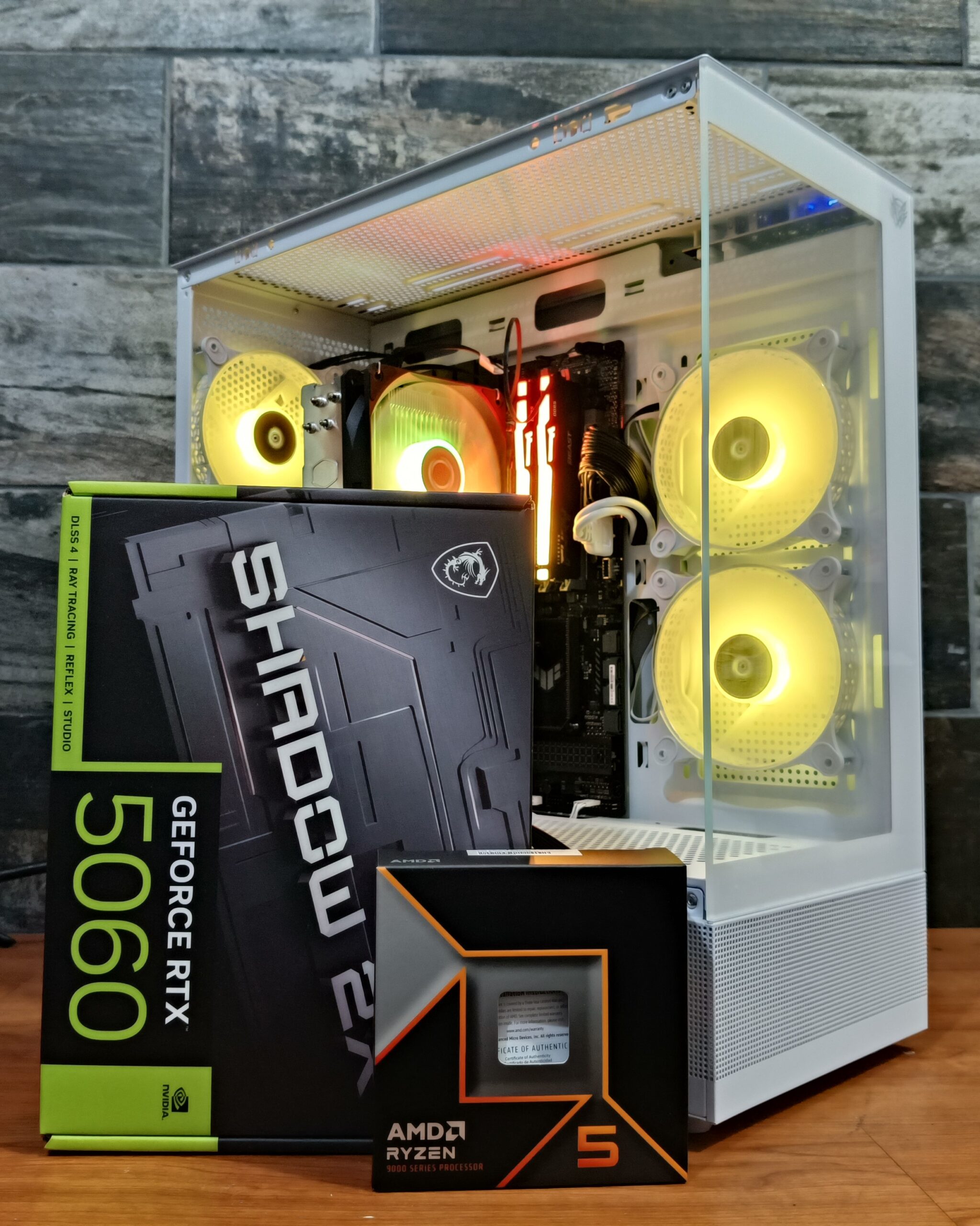 SNOW BARBARIAN PCMR - AMD RYZEN 5 9600X & RTX 5060 8GB - Imagen 4