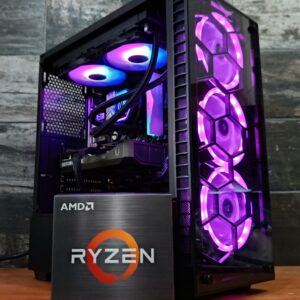 BLACK CRYSTAL PCMR - AMD RYZEN 7 5700X & RTX 5060 8GB