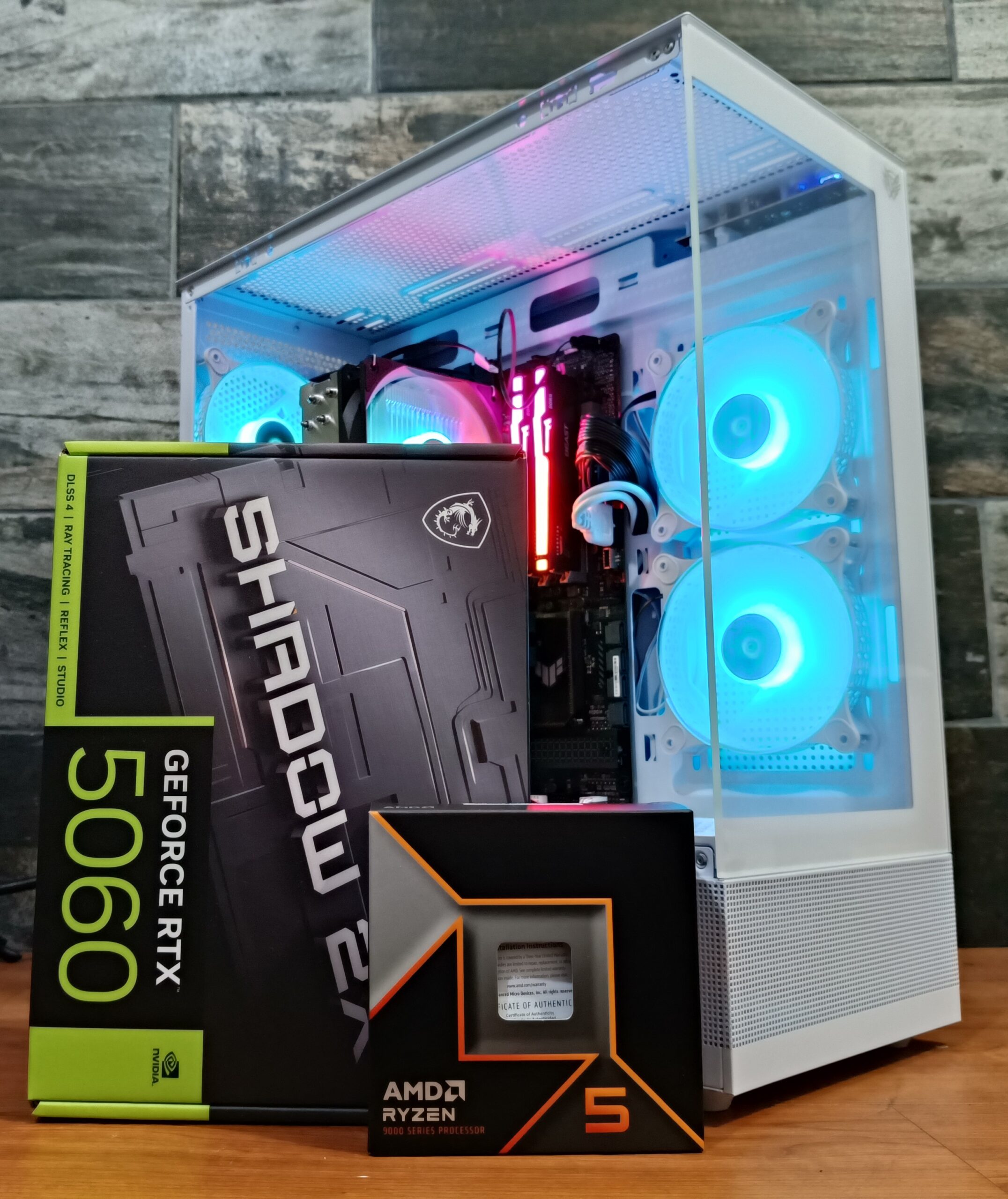 SNOW BARBARIAN PCMR - AMD RYZEN 5 9600X & RTX 5060 8GB - Imagen 5