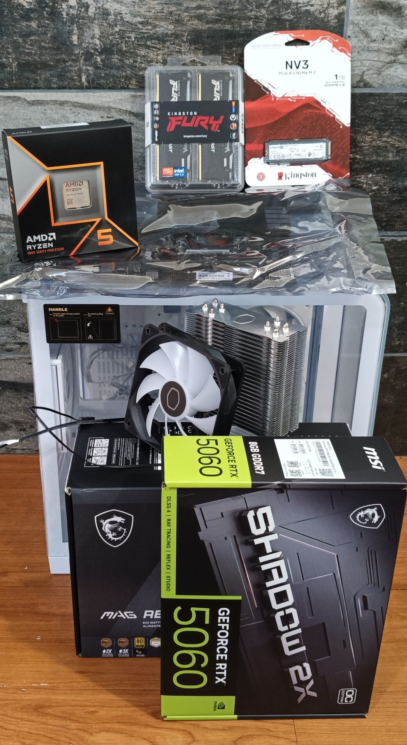 SNOW BARBARIAN PCMR - AMD RYZEN 5 9600X & RTX 5060 8GB - Imagen 6