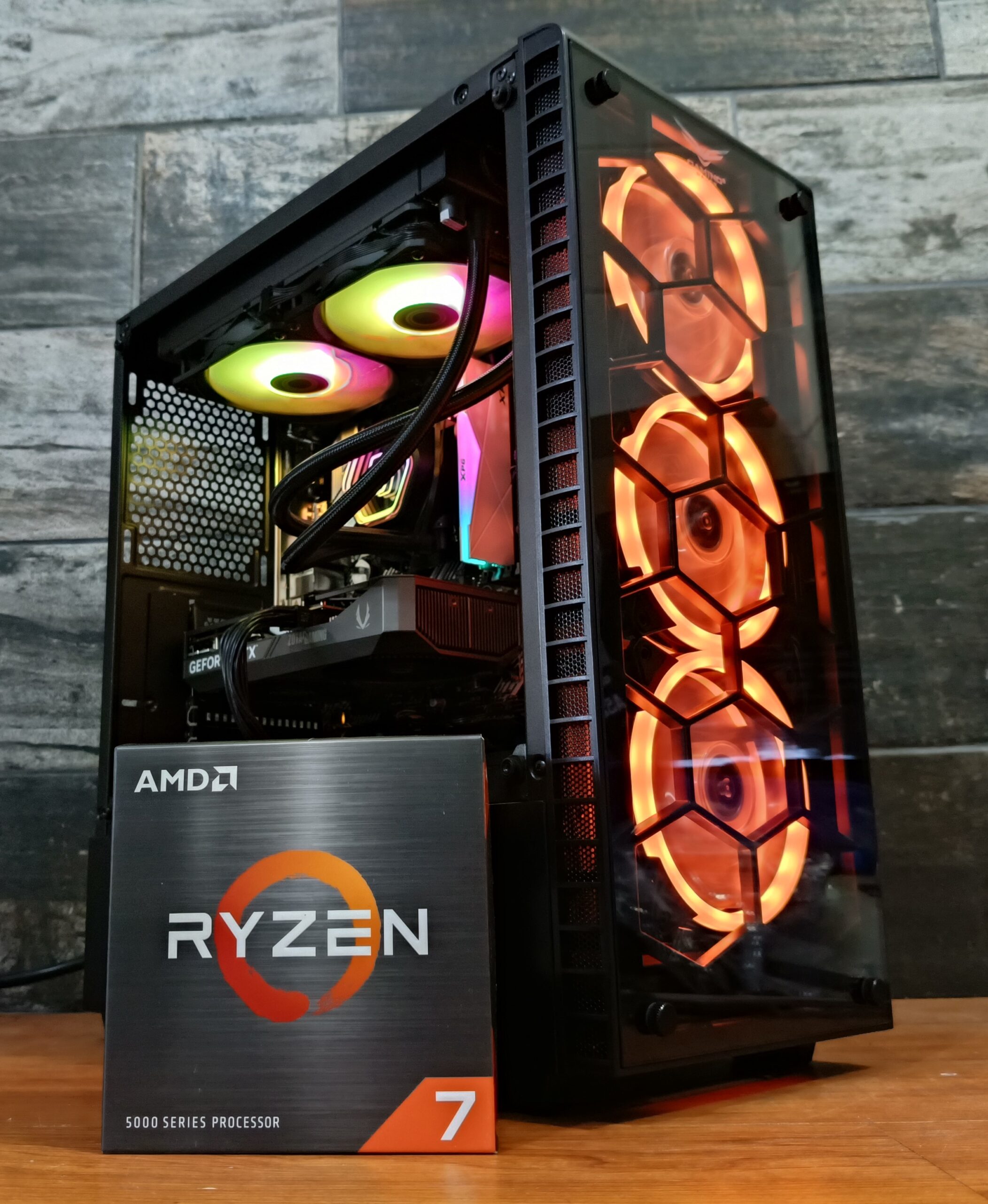 BLACK CRYSTAL PCMR - AMD RYZEN 7 5700X & RTX 5060 8GB - Imagen 8