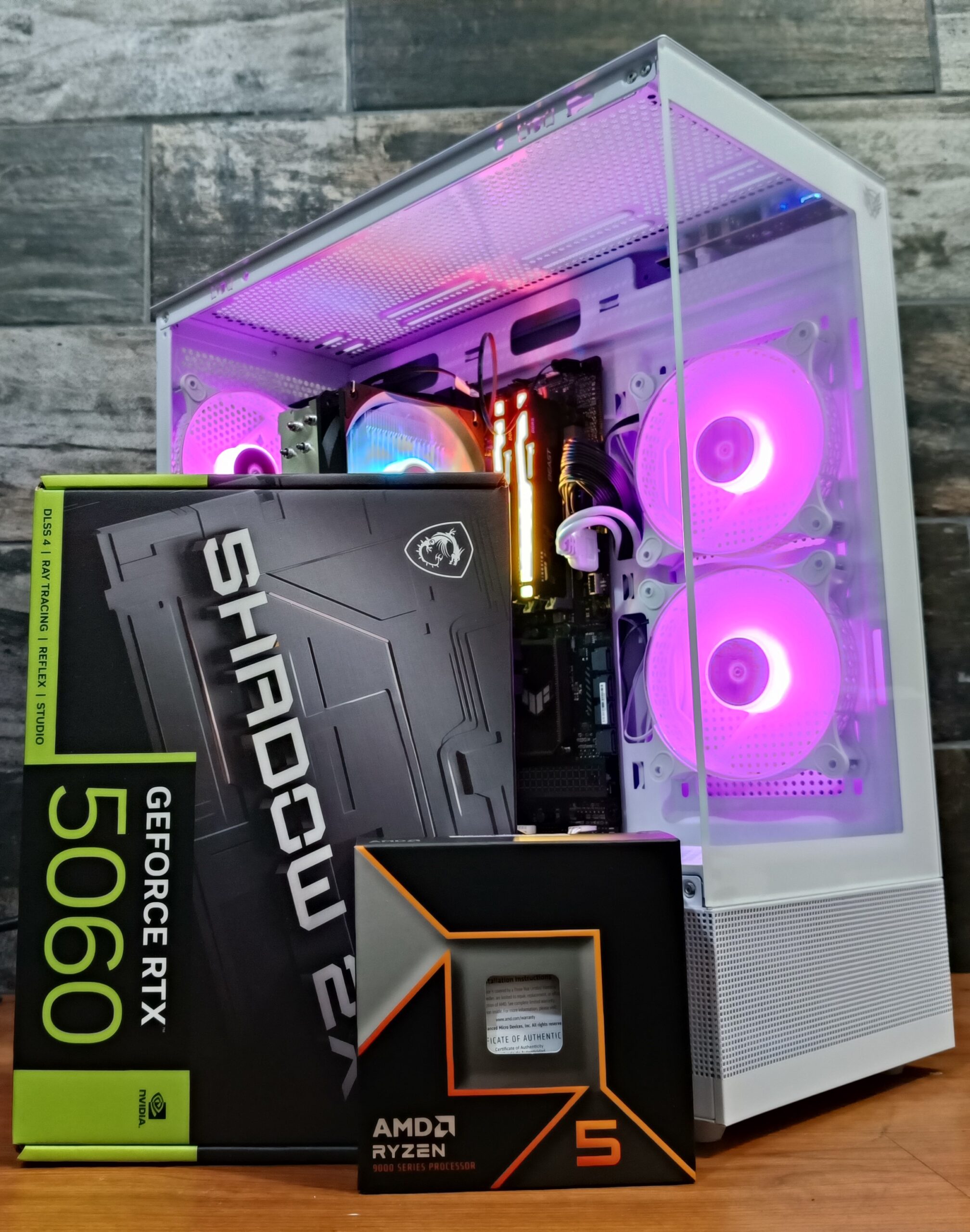 SNOW BARBARIAN PCMR - AMD RYZEN 5 9600X & RTX 5060 8GB - Imagen 10